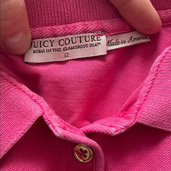 Juicy Couture Kids Polo Shirt - Picture 3 of 3